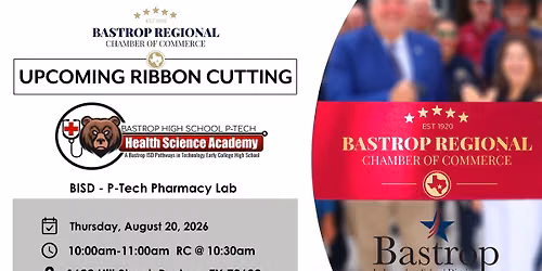 BISD P-Tech Pharmacy Lab Ribbon Cutting 