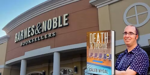 Myrtle Beach Mystery Author Caleb Wygal Book Signing at Orlando Barnes & Noble