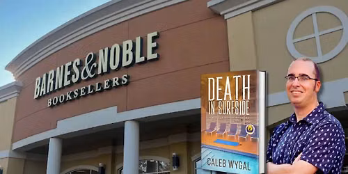 Myrtle Beach Mystery Author Caleb Wygal Book Signing at Orlando Barnes & Noble