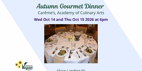 Car\u00eame's Autumn Gourmet Dinner