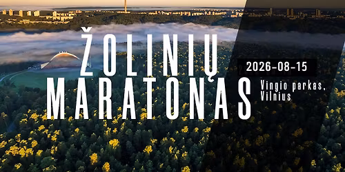  \u017dolini\u0173 maratonas 2026