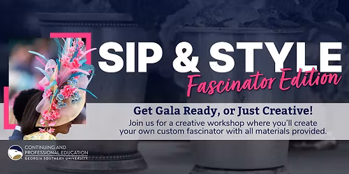 Sip & Style: Fascinator Edition