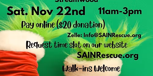 Pictures with the Grinch - Pet Supply Plus