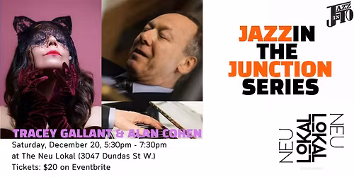 Tracey Gallant and Alan Cohen at The Neu Lokal!