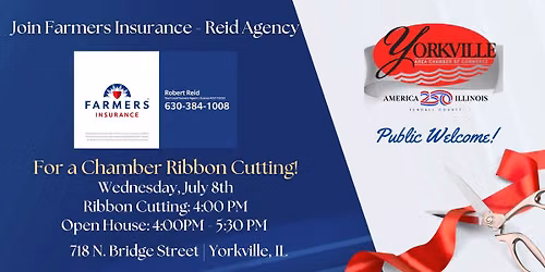 Ribbon Cutting: Farmers Insurance - Reid Agency