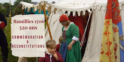 Comm\u00e9moration de la bataille de Ramillies 1706