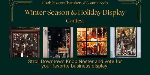 Knob Noster Chamber's Winter Season & Holiday Display Contest