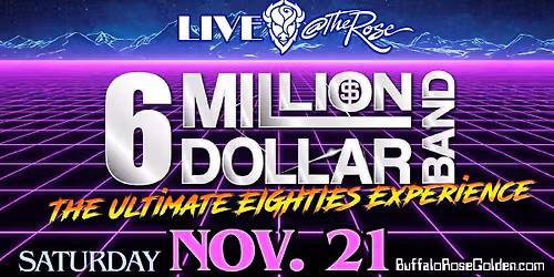 6 Million Dollar Band - The Ultimate 80s Experience