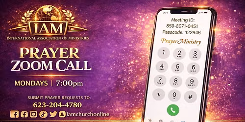 Weekly Prayer Call