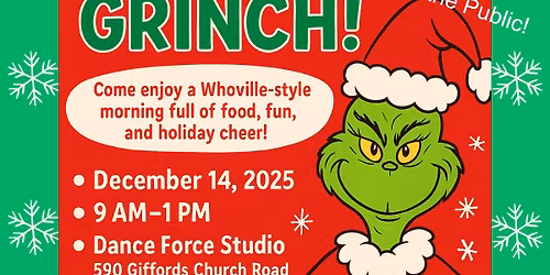 Breakfast with the Grinch!
