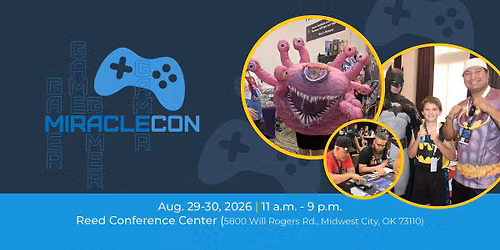 MiracleCon 2026: Family Gaming Convention