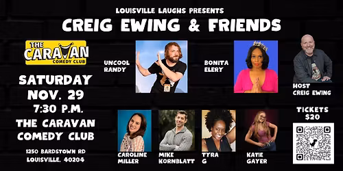 Nov. 29 Creig Ewing & Friends