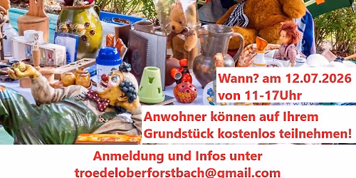 Stra\u00dfentr\u00f6delmarkt in Oberforstbach, Schleckheim und Lichtenbusch