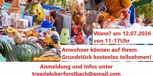 Stra\u00dfentr\u00f6delmarkt in Oberforstbach, Schleckheim und Lichtenbusch