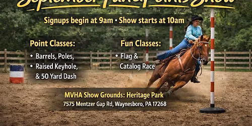 MVHA September Point & Fun Show