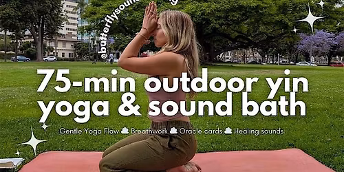 75-Minute Outdoor Spring Yin Yoga Flow & Sound Bath