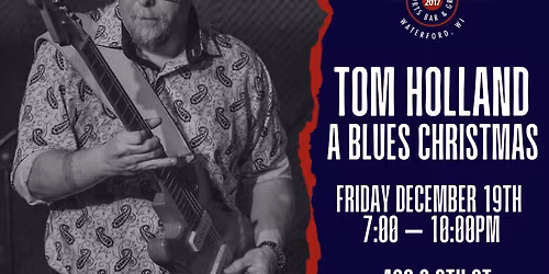 Tom Holland: A Blues Christmas at Spanky\u2019s