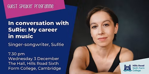 Guest speaker programme: In conversation with SuRie