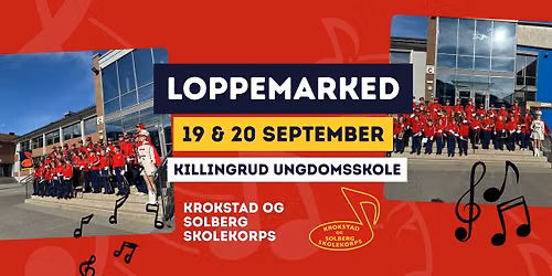 Loppemarked Krokstad og Solberg Skolekorps