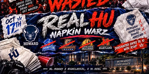 Official Howard Hoco Line Up