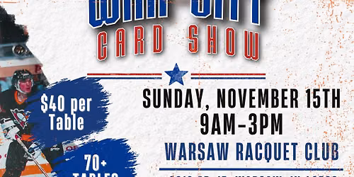 War-City Card Show! Sports, TCG, Collectibles, Memorabilia!