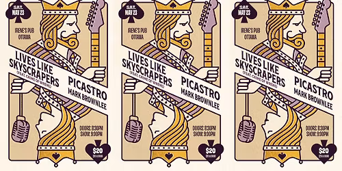 Lives Like Skyscrapers (featuring Chime of Wrens), Picastro & Special Guest Mark Brownlee
