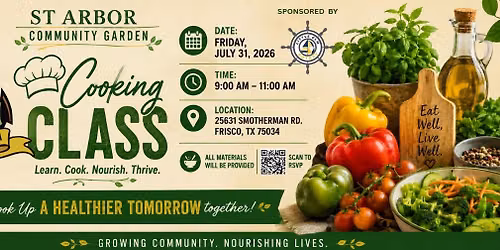 St Arbor First Cooking Class