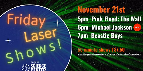 November 21 Premier of Laser Michael Jackson