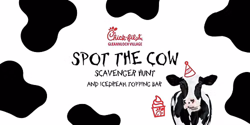 Spot the Cow & Icedream Toppings Bar!