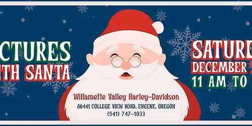 Santa Photos at Willamette Valley Harley-Davidson
