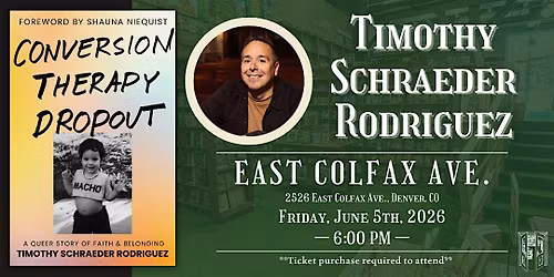 Timothy Schraeder Rodriguez Live at Tattered Cover Colfax