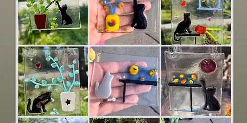 Make your own A$$hole Cat or Pretty Pu$$y glass tile class