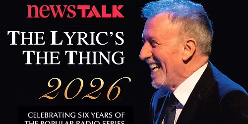 'The Lyric's The Thing' with Paul Harrington accompanied by Graham Murphy