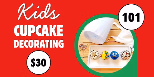 Kids Holiday Cupcake Decorating: 101