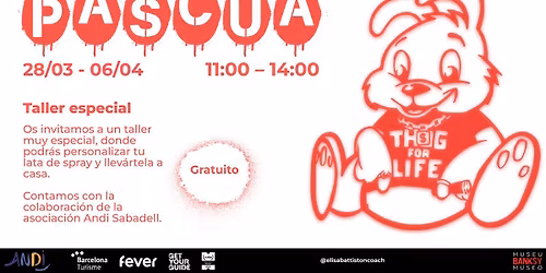 \ud83c\udfa8 Taller de Arte Urbano para Familias \u2013 Semana de Pascua en Barcelona 