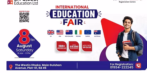International Education Fair -Gulshan (UK, USA, AUSTRALIA, NEW ZEALAND & DENMARK)