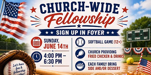 Church-wide Fellowship