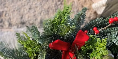 Wreath making night at The Homestead 