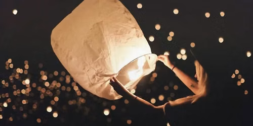 Gulfport Sky Lantern Festival by Lights Over America