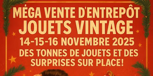 MEGA VENTE JOUETS \/ TOYS de notre entrepot