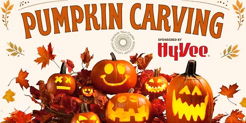 \ud83c\udf83 Pumpkin Carving at Your Arts Center!