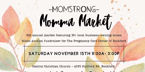 9th Annual MomSTRONG Momma Market
