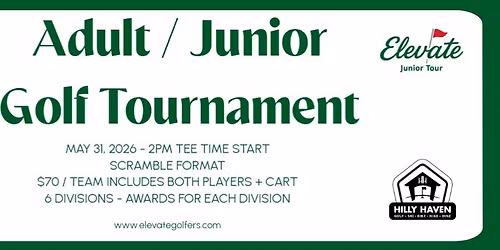 Adult \/ Jr Golf Scramble at Hilly Haven