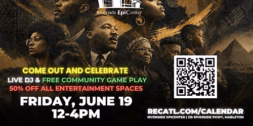 Juneteenth Block Party: Music, Games, and Community Fun
