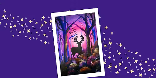 Grown Up Paint Along - Stag