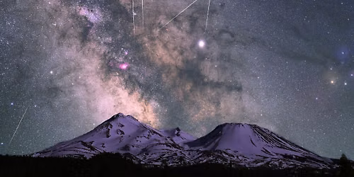 BEST Meteor Shower in YRS & Hot Springs Campout @ Gateway to Yosemite
