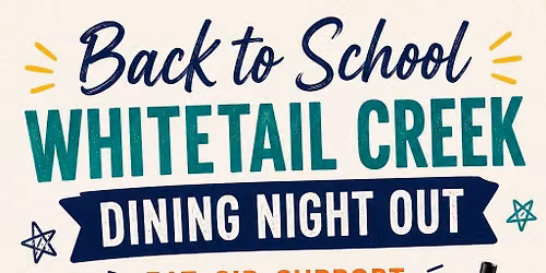 Whitetail Creek PTO Dining Night Out at Fiiz Drinks! \ud83e\udd64\u2728