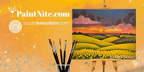 Paint Nite: Canola Sunset