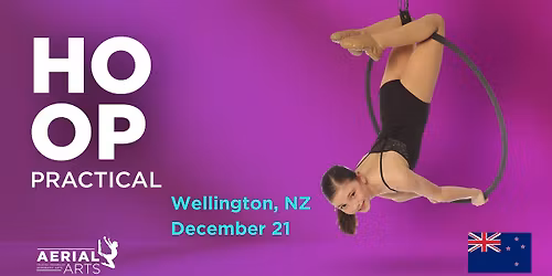 Aerial Arts Silks Practical, IN PERSON, Wellington, NZ