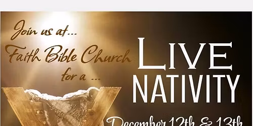 Live Nativity - Community Event
